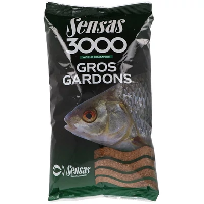 SENSAS KRMIVO 3000 GROS GARDONS (VELKÁ PLOTICA) 1KG