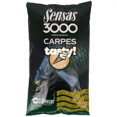 SENSAS KRMIVO 3000 CARP TASTY SCOPEX (KAPOR SCOPEX) 1KG