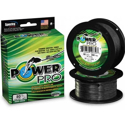 Shimano Pletená šnúra Power Pro 1370/0,15/9kg M.Green