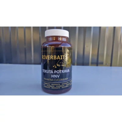 RIVERBAITS Tekutá potrava Pikantná Čučoriedka 250ml