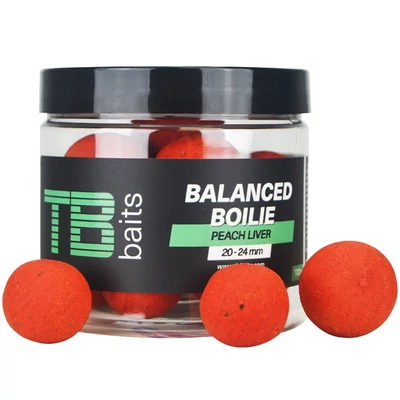 TB Baits Balanced + Atraktor Peach Liver 100g 20-24mm
