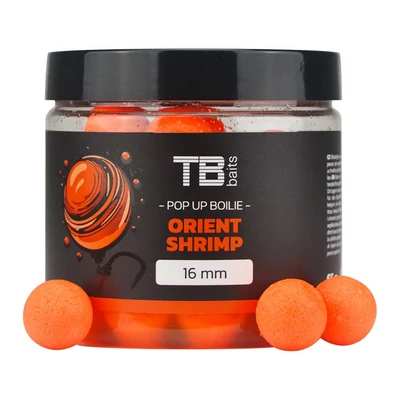 TB Baits Plávajúce Boilie Pop-Up Orient Shrimp + NHDC 65 g 16mm