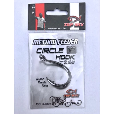 Top Mix - Method feeder Circle hook #12