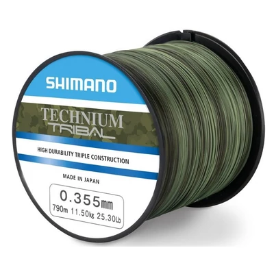 Shimano vlasec Line Technium Tribal 1100m 0.305mm 7.5kg Camou