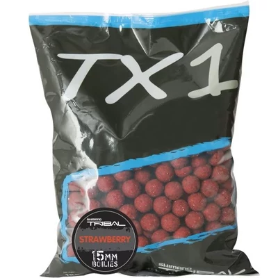 Shimano Návnada TX1 Boillie Strawberry 20mm 5kg
