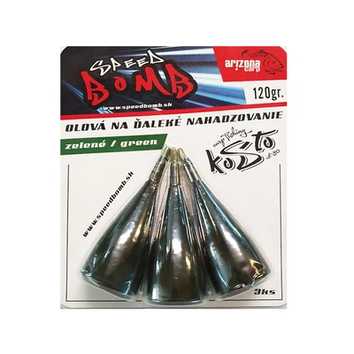 SPEED BOMB – zelený 90g/3ks